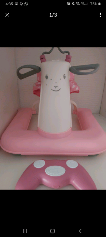 baby annabell remote control walker